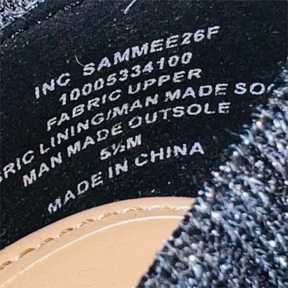 INC International Concepts Sammee Slip-on Sneakers Pewter/Black Women's 5.5 - Picture 10 of 11